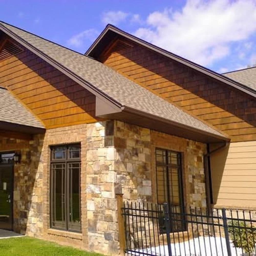 Exterior Wood Staining image